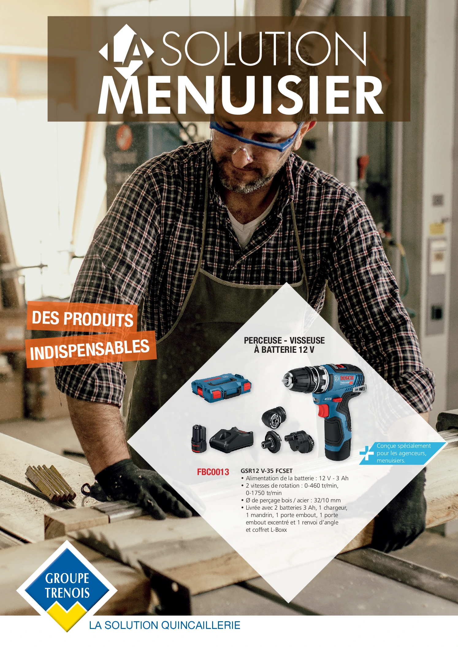 Catalogue Spécialisé - Solution Menuisier